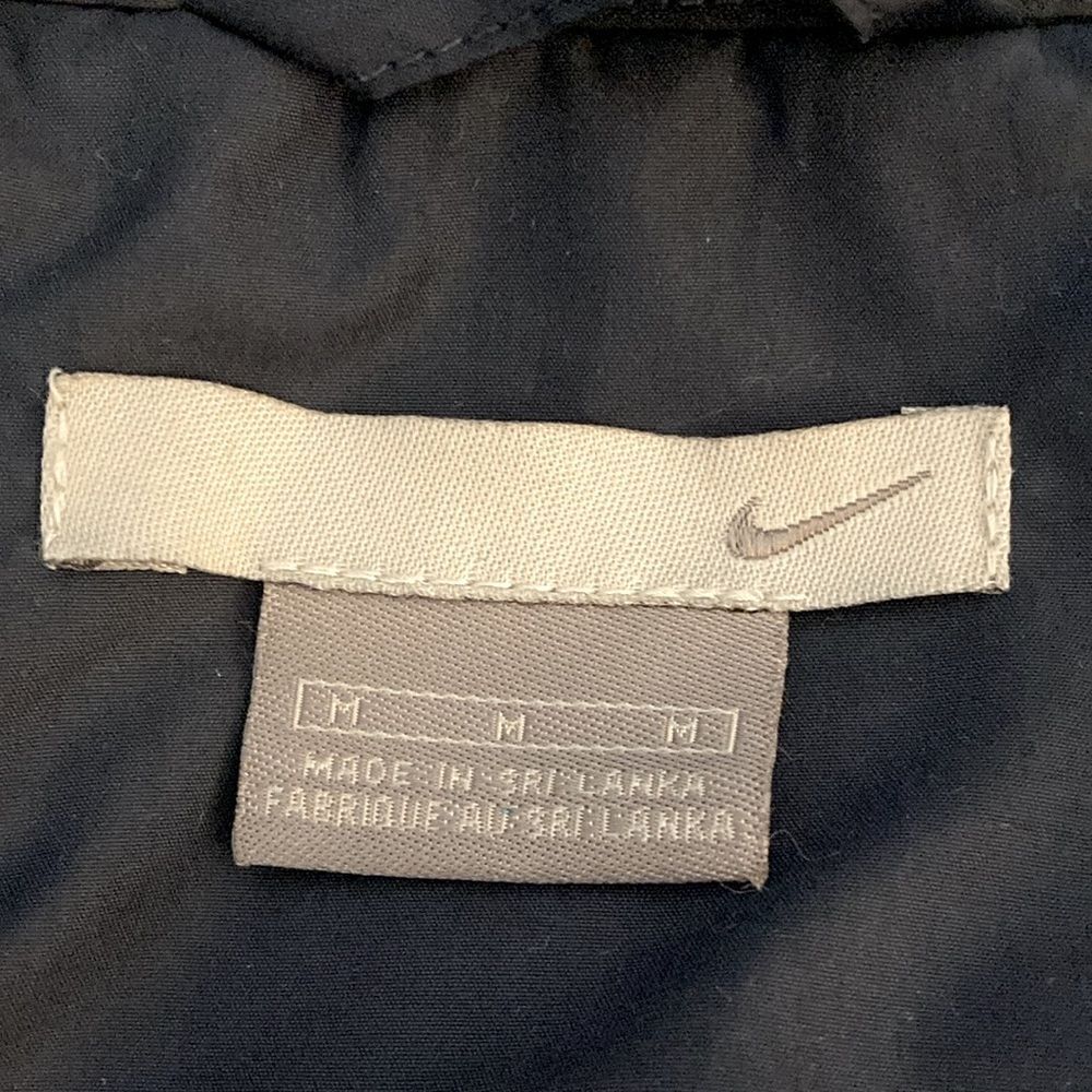 Nike Mens Lined Jacket with Full Center Zipper. Navy/White. Size Medium. - Picture 8 of 10